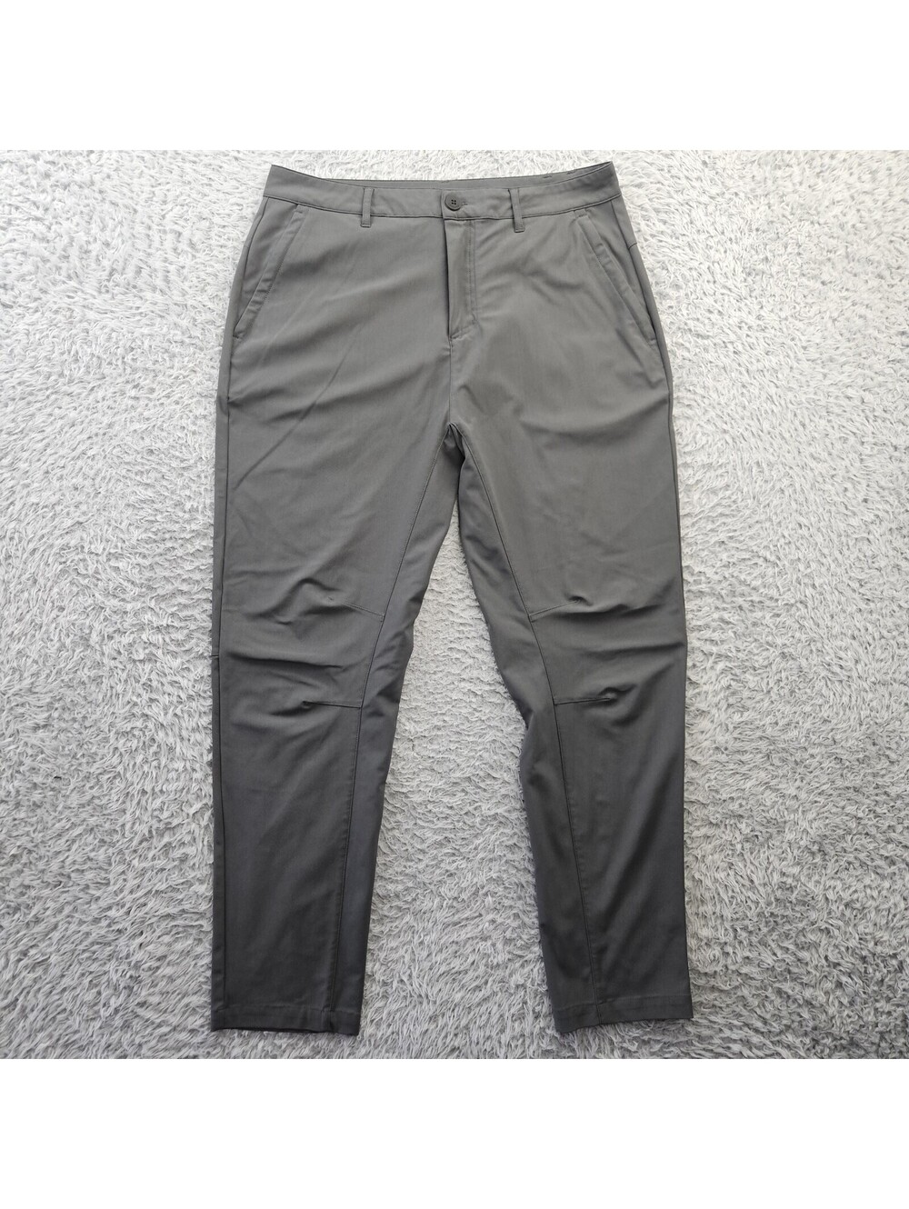LEGENDS Carson Pant Gray Men 34 (Fits 33x29) #LGDB052 Taper Zip Pockets